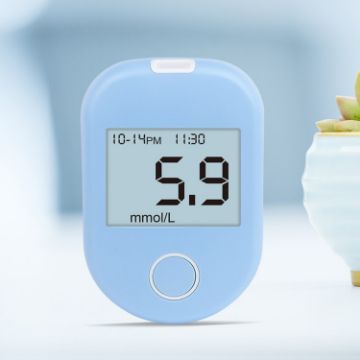 Home Auto Blood Glucose Test 803 LCD Screen, English Version Set - 1