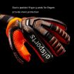 Ailsports ST5511 Red Size 8 Goalie Gloves with Latex Finger Protection - 4