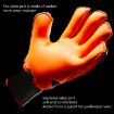 Ailsports ST5511 Goalkeeper Gloves, Size 9, Orange, Latex Protection - 5