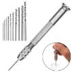 Steel Pick & Hand Drill Punch with 10 Aluminum Alloy Drills - 1