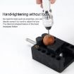 Aluminum Alloy Hand Twist Drill + 10 Drill Bits Punch - 5