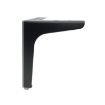 Metal TV Cabinet Sofa Leg, Matte Black, 10cm Height - LH-J0016 - 1