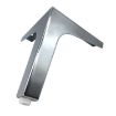 LH-J0016 Bright Metal TV Cabinet Sofa Leg, Height: 13cm - 4