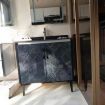 Gold Adjustable 30cm All Aluminium Furniture Stand Legs - 6