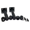 Adjustable Black Gold Metal Furniture Legs, 15.5cm Height - 5