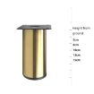 LH-OU050 15cm Thickened Rose Gold Furniture Legs, Stainless Steel - 4