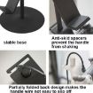 4-Floor Black Gamepad and Headphone Desktop Storage Rack - 4