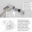 304 Stainless Steel Female Washer Nozzle Set - 4