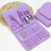 16 in 1 Purple Convenience Tools for Cutting Nails - 1
