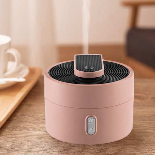 A3 Pink Multi-Function Humidifier for Office & Bedroom - 1