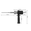 Electric Drill to Hammer Conversion Head, Hammer Modification (Orange) - 3
