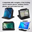 Car Sunshade Phone Tablet Holder for Folding Screen Phones (Black) - 6