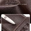 WEIXIER D235 Men Shoulder Bag Portable Light Brown PU Handbag - 5