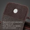 WEIXIER D235 Men Shoulder Bag Portable Light Brown PU Handbag - 6