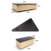 Stainless Steel Sofa Booster Pad, 5cm Thick, Rectangular, Gun Black - 3