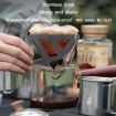 Stainless Steel Folding Funnel for Coffee Grounds - Outdoor Camping - 6