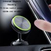Red Luminous Aluminum Magnetic Car Phone Holder - 6
