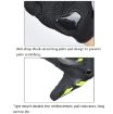 MOTOCENTRIC 13-MC-010 M Green Touch Screen Motorcycle Gloves - 6