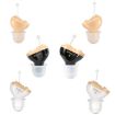 Black Left Ear Digital Noise Reduction Hearing Aid Sound Amplifier - 2