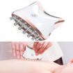 EMS Color Light Meridian Dredging Scraping Massager SM-2102 (White Gold) - 1