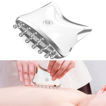 EMS Meridian Dredging Scraping Massager SM-2102 (White Silver) - 1