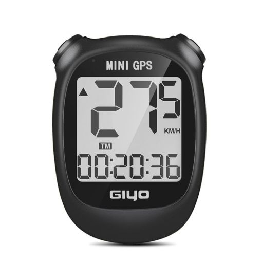 GIYO M3 Wireless Bike GPS LCD Cycling Computer Stopwatch (Black) - 1