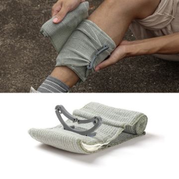 Elastic Tourniquet Vacuum Compression Bandage, Large, Camping First Aid - 1