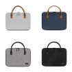 Baona BN-F020 Gray Waterproof Wear-resistant Leather Computer Bag - 2