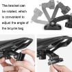 WEST BIKING Cycling Rear Seat Water Bottle Saddle Bag (Black) - 5