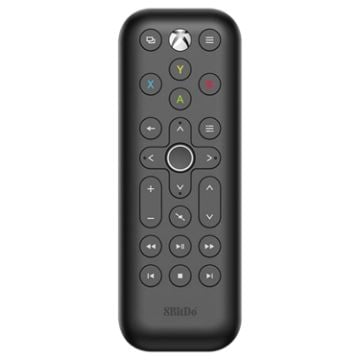 8BitDo Backlit Key Media Remote for Xbox, Short Version (Black) - 1
