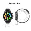 DT70 Analog Digital Dual Display Smart Watch (Silver Steel) - 3