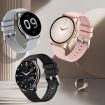 Wearkey Y23 1.32" Health Smart Watch with Password Lock - Black - 2