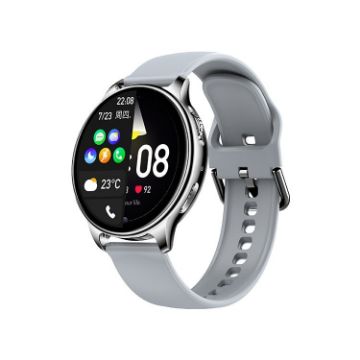 Wearkey Y22 1.32" Bluetooth Calling Smart Watch - Silver Gray - 1