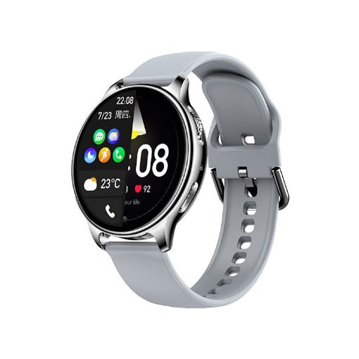 Wearkey Y22 1.32" Bluetooth Calling Smart Watch - Silver Gray - 1
