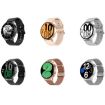 Wearkey DT4+ Smart Call Watch, 1.36" Silver Steel, NFC Function - 2