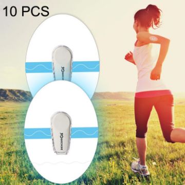10 PCS 048 Glucose Monitoring Probe Stickers - Sweat-proof Patches - 1