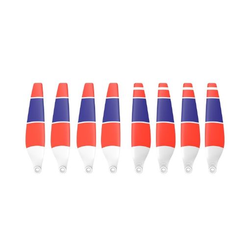 8 PCS 6030F Colorful Low Noise Wing Propellers for DJI Mini 3 Pro - 1