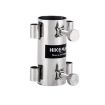HIKEMAN Camping Canopy Pole Holder, Stainless Steel Silver - 2