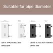 HIKEMAN Camping Canopy Pole Holder, Stainless Steel Silver - 5