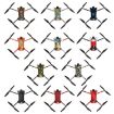 Sunnylife Aurora Red Protective Sticker for DJI Mini 3 Pro RC - 4