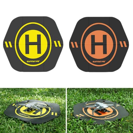 Sunnylife Drone Double Sided Foldable Leather Helipad 55x50cm - 1