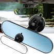 CZC-220 Car Strong Suction Cup Big Vision Rearview Mirror - 2