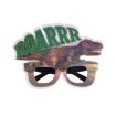 Dinosaur Funny Glasses Party Props, 3 PCS, Birthday Decoration (L Model) - 1