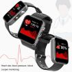 T68 1.54" Smart Watch with Temp Monitoring & Flashlight (Black) - 5