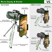 40X60 HD Night Vision High Power Outdoor Monocular (Standard) - 3