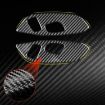 Chevrolet Corvette C8 Seat Adjustment Switch Frame Sticker (2pcs) - 5