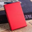 Y-13 Red Automatic Aluminum Alloy Cigarette Box Cover - 1