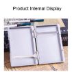 Y-13 Automatic Cover Gray Cigarette Box - Aluminum Alloy - 4