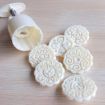 Moon Festival Pastry Mold Set - 2 PCS, Round Hand-Pressed, Model 10 - 4
