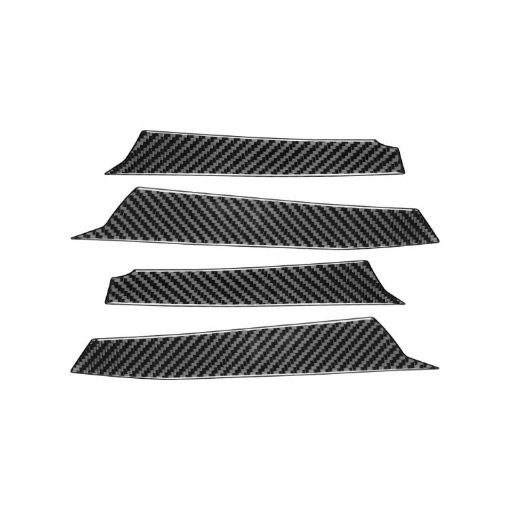 Chevrolet Corvette C8 Taillight Decorative Strip Set (4pcs, Black) - 1